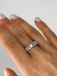 Ювелирные изделия&nbsp;&nbsp;-&nbsp;&nbsp;Кольцо дорожка натуральными бриллиантами 5.51 ct