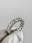 Ювелирные изделия&nbsp;&nbsp;-&nbsp;&nbsp;Кольцо дорожка натуральными бриллиантами 5.51 ct