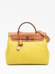 Hermes&nbsp;&nbsp;-&nbsp;&nbsp;Hermès Herbag Zip 31 Soleil Toile H