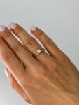 Saint Bones&nbsp;&nbsp;-&nbsp;&nbsp;Кольцо Saint Bones с бриллиантом 0.34 ct