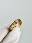 Saint Bones&nbsp;&nbsp;-&nbsp;&nbsp;Кольцо Saint Bones с бриллиантом 0.34 ct