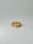 Saint Bones&nbsp;&nbsp;-&nbsp;&nbsp;Кольцо Saint Bones с бриллиантом 0.34 ct