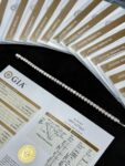 Ювелирные изделия&nbsp;&nbsp;-&nbsp;&nbsp;Теннисный браслет 11.61 ct. с GIA