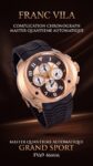 Franc Vila&nbsp;&nbsp;-&nbsp;&nbsp;COMPLICATION CHRONOGRAPH MASTER QUANTIEME AUTOMATIQUE GRAND SPORT