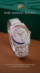 Rolex&nbsp;&nbsp;-&nbsp;&nbsp;Datejust 34 mm Rainbow Full Pave