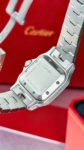 Cartier&nbsp;&nbsp;-&nbsp;&nbsp;Santos Automatic Two Tone Steel and Yellow Gold Diamond