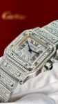 Cartier&nbsp;&nbsp;-&nbsp;&nbsp;Santos Full Pave