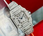 Cartier&nbsp;&nbsp;-&nbsp;&nbsp;Santos Full Pave