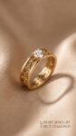 Saint Bones&nbsp;&nbsp;-&nbsp;&nbsp;Кольцо Saint Bones с бриллиантом 0.35 ct
