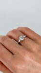 Ювелирные изделия&nbsp;&nbsp;-&nbsp;&nbsp;Кольцо с бриллиантом Emerald Cut 1,01 ct, GIA