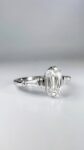 Ювелирные изделия&nbsp;&nbsp;-&nbsp;&nbsp;Кольцо с бриллиантом Emerald Cut 1,01 ct, GIA