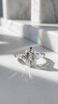 Ювелирные изделия&nbsp;&nbsp;-&nbsp;&nbsp;Кольцо с бриллиантом Emerald Cut 1,01 ct, GIA