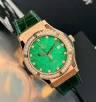 Hublot&nbsp;&nbsp;-&nbsp;&nbsp;Classic Fusion Green King Gold Diamonds 38 mm