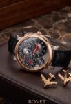 Bovet&nbsp;&nbsp;-&nbsp;&nbsp;Dimier Recital 6 45mm Orbis Mundi Titanium / Gold
