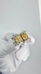Серьги&nbsp;&nbsp;-&nbsp;&nbsp;Серьги с двумя натуральными бриллиантами 4,01 ct