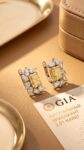 Серьги&nbsp;&nbsp;-&nbsp;&nbsp;Серьги с двумя натуральными бриллиантами 4,01 ct