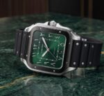 Cartier&nbsp;&nbsp;-&nbsp;&nbsp;SANTOS DE CARTIER ARABIC GREEN DIAL 40MM