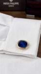 Patek Philippe&nbsp;&nbsp;-&nbsp;&nbsp;Запонки  Patek Philippe Golden Ellipse Blue Cufflinks