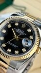 Rolex&nbsp;&nbsp;-&nbsp;&nbsp;Datejust 36 Black Diamond Dial