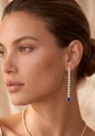 Tiffany&nbsp;&nbsp;-&nbsp;&nbsp;Серьги Tiffany & Co. с сапфирами и бриллиантами