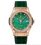 Hublot&nbsp;&nbsp;-&nbsp;&nbsp;Classic Fusion Green King Gold Diamonds 38 mm