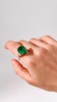 Ювелирные изделия&nbsp;&nbsp;-&nbsp;&nbsp;Кольцо с колумбийским изумрудом 8,16 ct и бриллиантами GIA
