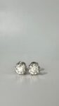 Серьги&nbsp;&nbsp;-&nbsp;&nbsp;Пусеты с натуральными бриллиантами 2.03 ct. GIA