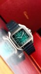 Cartier&nbsp;&nbsp;-&nbsp;&nbsp;SANTOS DE CARTIER ARABIC GREEN DIAL 40MM