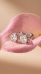 Серьги&nbsp;&nbsp;-&nbsp;&nbsp;Пусеты с натуральными бриллиантами 2.03 ct. GIA