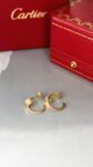 Cartier&nbsp;&nbsp;-&nbsp;&nbsp;Серьги Cartier JUSTE UN CLOU HOOP EARRINGS SMALL MODEL PAVED