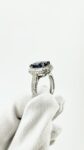 Ювелирные изделия&nbsp;&nbsp;-&nbsp;&nbsp;РОСКОШНОЕ КОЛЬЦО С НАТУРАЛЬНЫМ САПФИРОМ 4.31 ct.