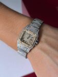 Cartier&nbsp;&nbsp;-&nbsp;&nbsp;Santos Galbée Steel and Yellow Gold